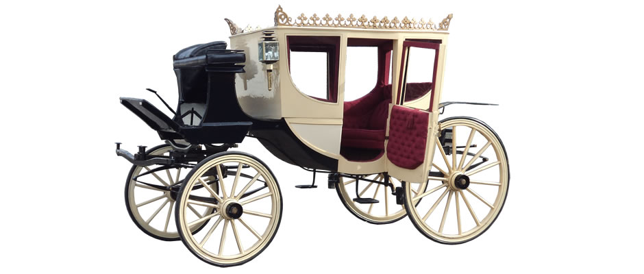 Haydn Webb Carriages glass coach